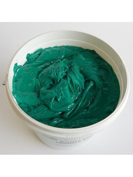 Quality Pyramid brand plastisol ink in Emerald Green